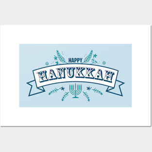 The first day of Hanukkah Posters and Art